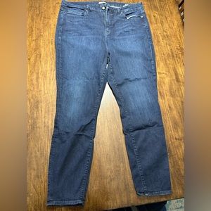 Dark Wash Good American Good Legs Jeans, Size 24